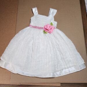 Sweet Heart Rose Dress White 5